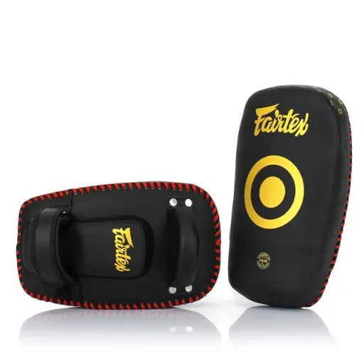 Small Micro Fiber Curved Kick Pads
